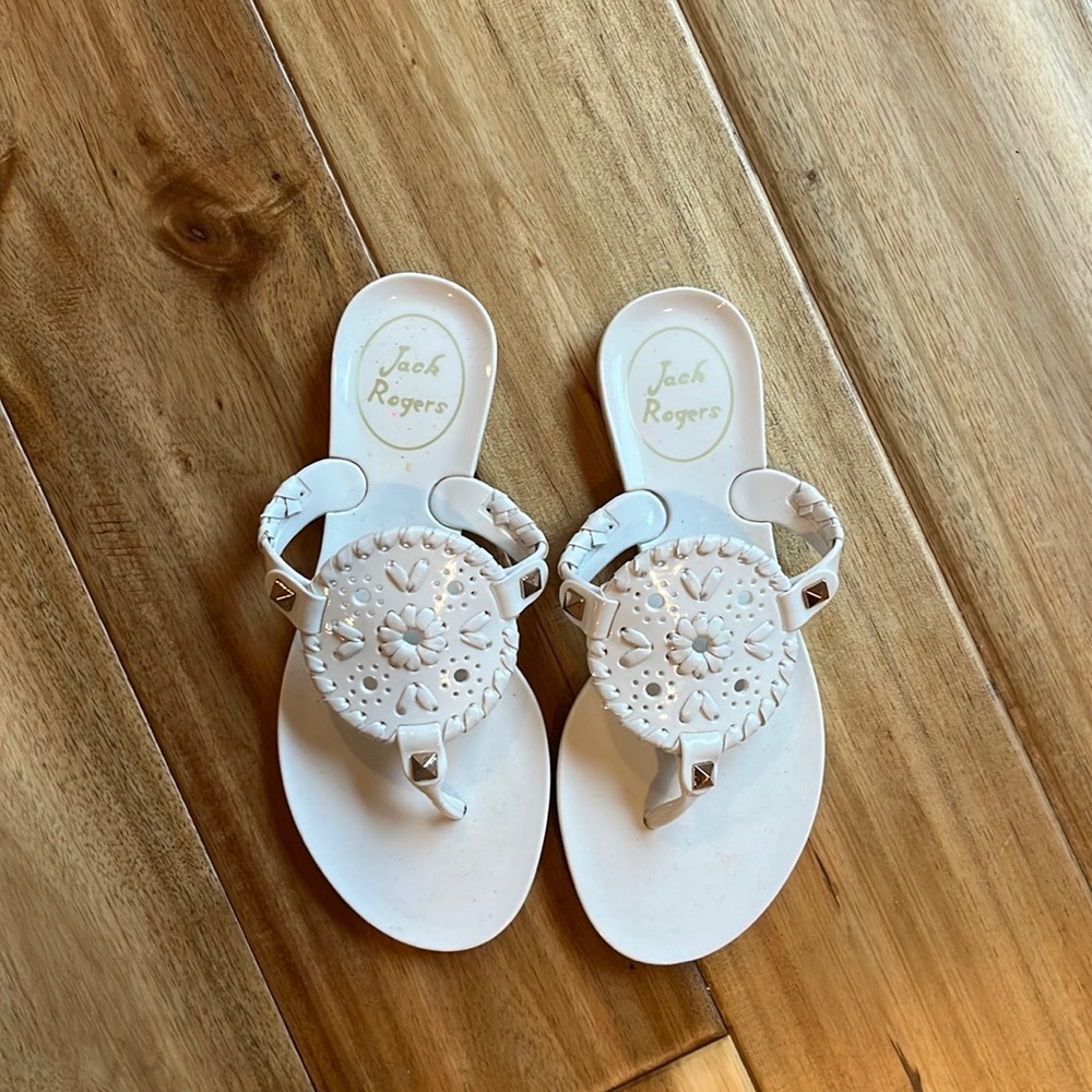 Jack Rogers jelly sandals